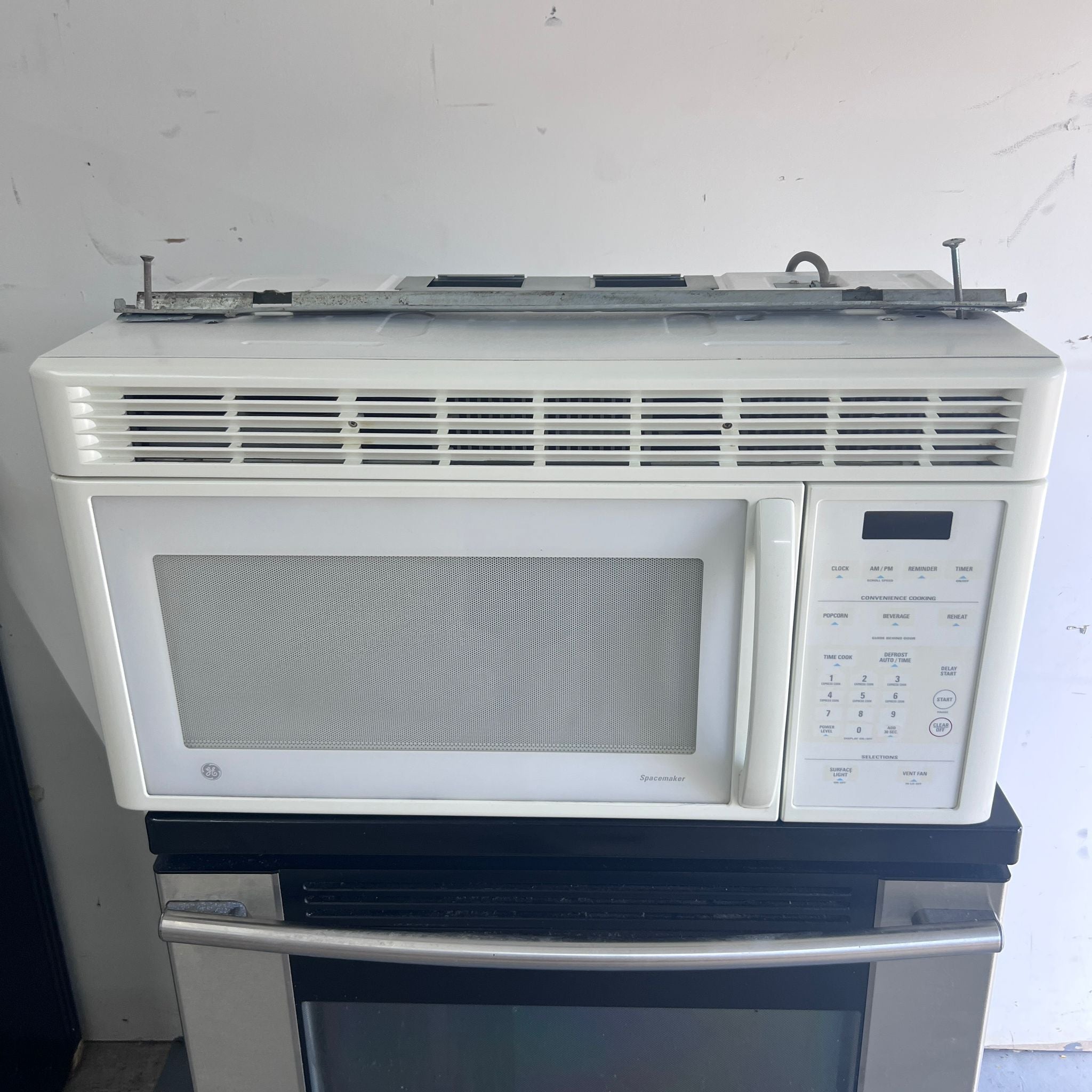 GE-Over-the-Range-Microwave-White GE-Over-the-Range-Microwave-White